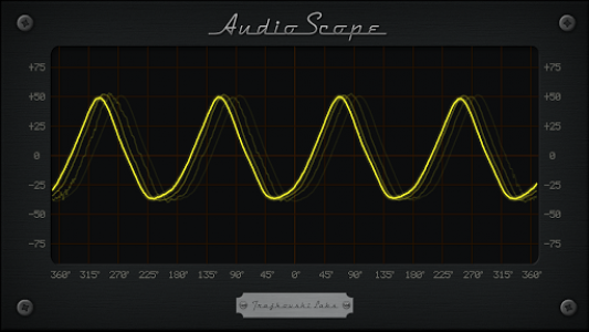 اسکرین شات برنامه Audio Scope 6