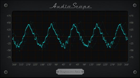 اسکرین شات برنامه Audio Scope 2