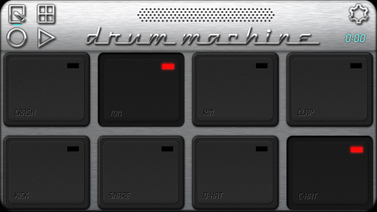 اسکرین شات برنامه Drum Machine - Pad & Sequencer 2