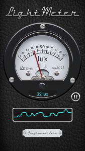 اسکرین شات برنامه Light Meter - Lux & Kelvin 4