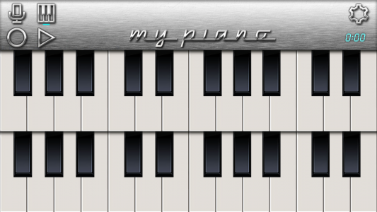 اسکرین شات 2 برنامه My Piano - Record & Play