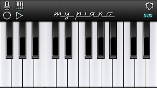 اسکرین شات برنامه My Piano - Record & Play 1