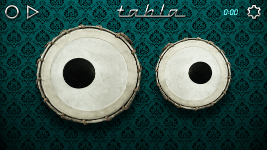 اسکرین شات برنامه Tabla Drums - Darbouka 1