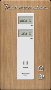 اسکرین شات برنامه Thermometer - Indoor & Outdoor 2