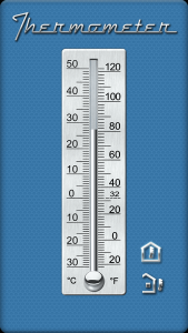 اسکرین شات 6 برنامه Thermometer - Indoor & Outdoor