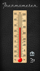 اسکرین شات برنامه Thermometer - Indoor & Outdoor 5