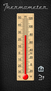 اسکرین شات 5 برنامه Thermometer - Indoor & Outdoor