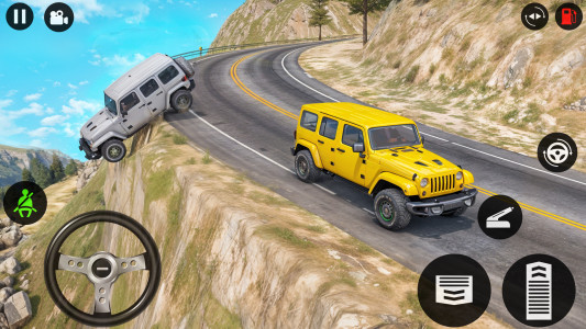 اسکرین شات 3 بازی Offroad Jeep Driving 3D