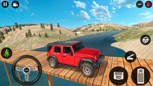 اسکرین شات 1 بازی Offroad Jeep Driving 3D