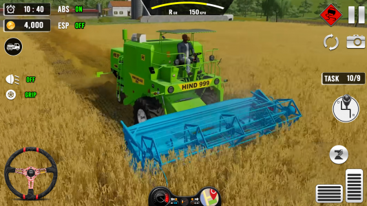 اسکرین شات بازی Indian Tractor Game Farming 3D 5