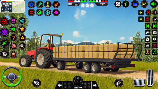 اسکرین شات بازی Indian Tractor Game Farming 3D 4