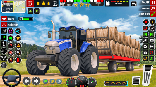 اسکرین شات بازی Indian Tractor Game Farming 3D 5