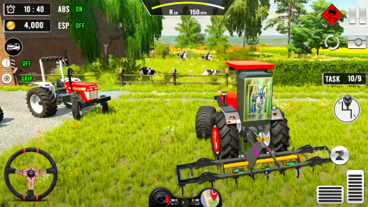 اسکرین شات بازی Indian Tractor Game Farming 3D 4