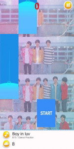 اسکرین شات بازی BTS Army Magic Piano Tiles 2019 - BTS Army games 3