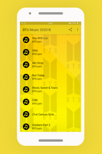 اسکرین شات برنامه BTS Music Offline - All Songs 2020 1