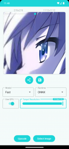 اسکرین شات 7 برنامه AI Image Upscaler