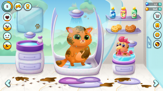 اسکرین شات 1 بازی Bubbu 2 - My Pet Kingdom