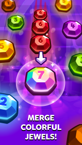 اسکرین شات بازی Bubbu Jewels - Merge Puzzle 7