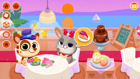 اسکرین شات بازی Bubbu Restaurant - My Cat Game 2