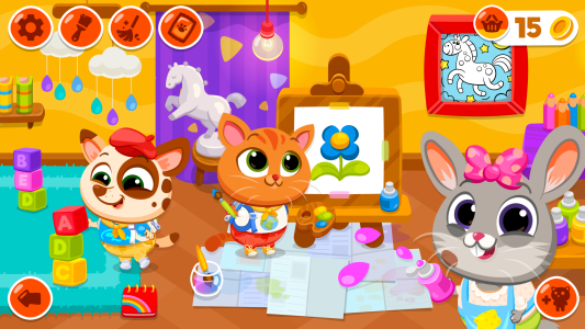 اسکرین شات 4 بازی Bubbu School - My Virtual Pets