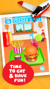 اسکرین شات 5 بازی Burger Deluxe - Cooking Games