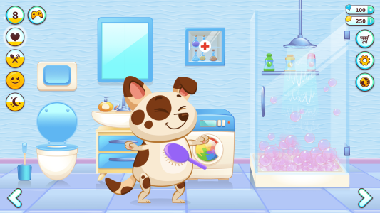 اسکرین شات 1 بازی Duddu - My Virtual Pet Dog