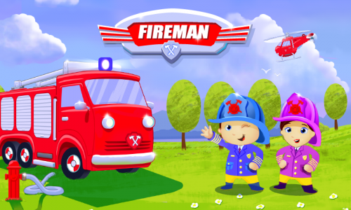 اسکرین شات بازی Fireman Game 1