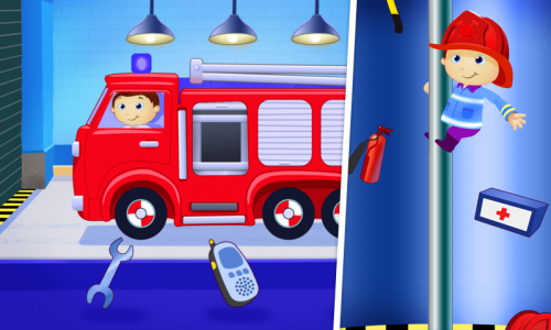 اسکرین شات بازی Fireman Game 3