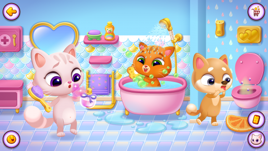 اسکرین شات 1 بازی Bubbu & Mimmi World