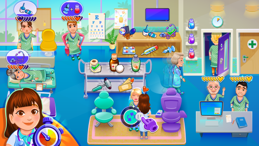 اسکرین شات 1 بازی My Hospital: Doctor Game