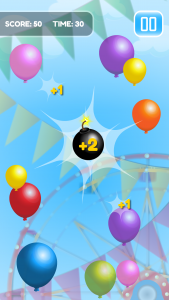 اسکرین شات بازی Pop Balloon Kids 3