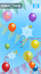 اسکرین شات بازی Pop Balloon Kids 1