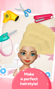 اسکرین شات بازی Princess Hair & Makeup Salon 3