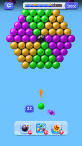 اسکرین شات 1 بازی Shoot Bubble - Pop Bubbles