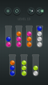 اسکرین شات بازی Sort Balls: Color Puzzle Game 4