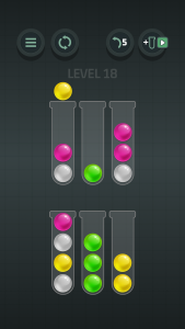 اسکرین شات بازی Sort Balls: Color Puzzle Game 2