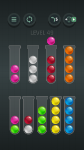 اسکرین شات بازی Sort Balls: Color Puzzle Game 3