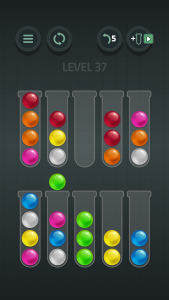 اسکرین شات بازی Sort Balls: Color Puzzle Game 1