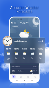 اسکرین شات 1 برنامه Weather Pro - Forecast & Radar