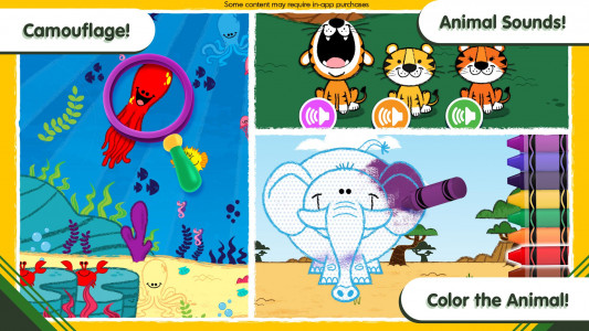 اسکرین شات بازی Crayola Colorful Creatures 2
