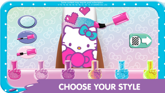 اسکرین شات 2 بازی Hello Kitty Nail Salon