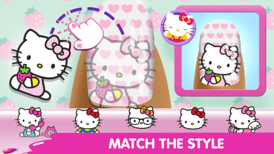 اسکرین شات بازی Hello Kitty Nail Salon 3