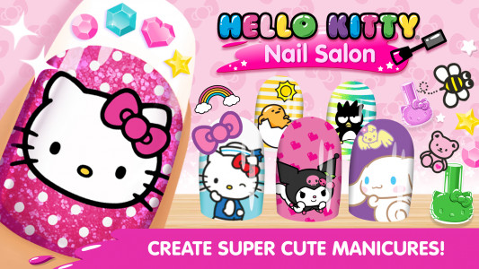 اسکرین شات بازی Hello Kitty Nail Salon 1