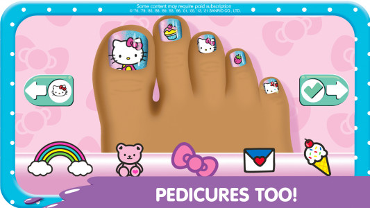 اسکرین شات 6 بازی Hello Kitty Nail Salon