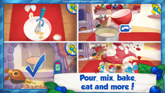 اسکرین شات بازی The Smurfs Bakery 2