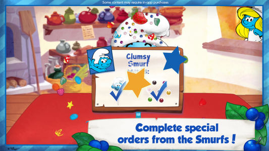 اسکرین شات بازی The Smurfs Bakery 4