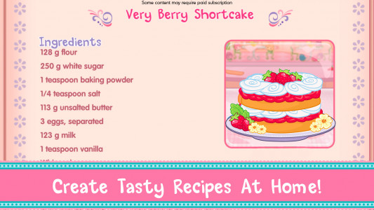 اسکرین شات بازی Strawberry Shortcake Bake Shop 4