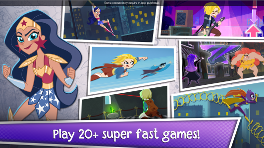 اسکرین شات بازی DC Super Hero Girls Blitz 1