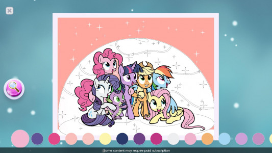 اسکرین شات بازی My Little Pony Color By Magic 8