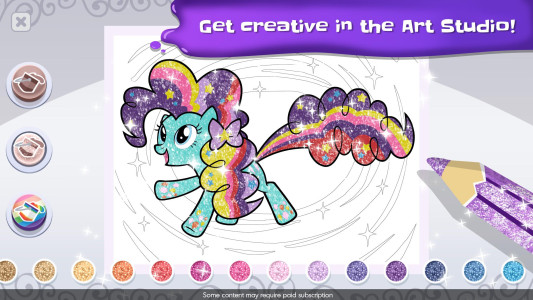 اسکرین شات 5 بازی My Little Pony Color By Magic